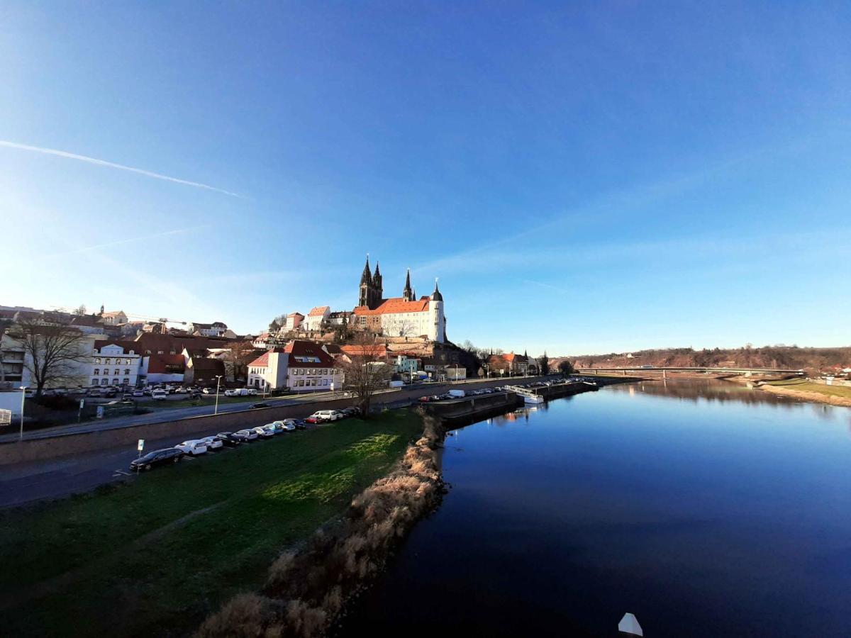 Ferienwohnung Elbsommer Am Weinberg Meißen Dış mekan fotoğraf
